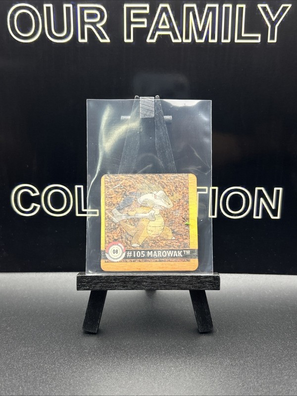 1999 Artbox Pokemon Action Flipz – Premier Edition #08 Cubone/Marowak NM