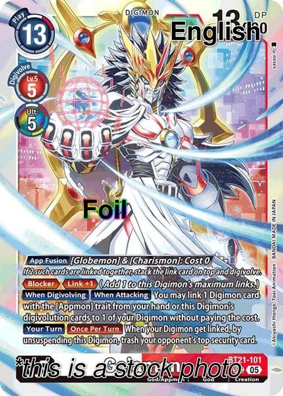 Gaiamon [Foil NM – World Convergence BT21-101 SEC]