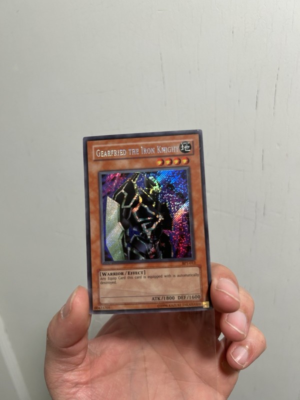 Yu-Gi-Oh Gearfried the Iron Knight BPT-012 Secret Rare gallery