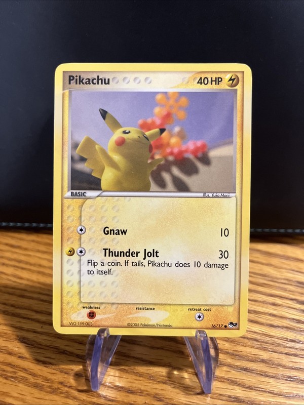 Pokemon Pikachu 16/17 POP Series 2 2005 LP MP Non Holo Rare WOTC Era🔥