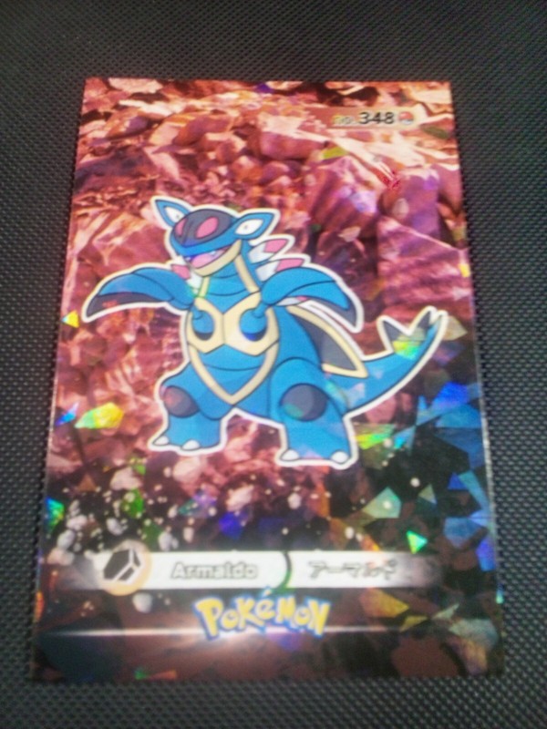 Pokemon 2024 Card Database 3 Cracked Ice Holo Armaldo #348 Peru US Seller