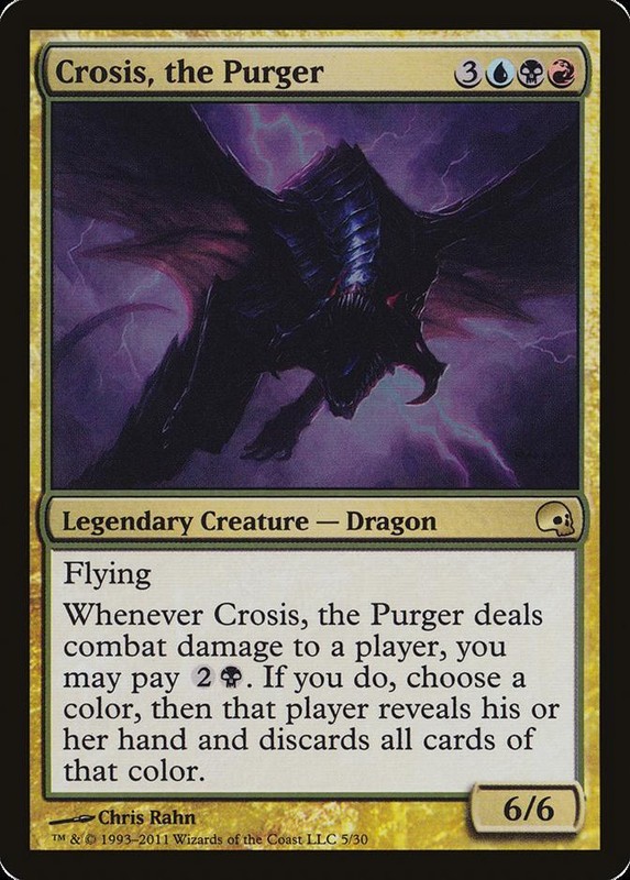 Crosis, the Purger [Premium Deck Series: Graveborn] Magic MTG