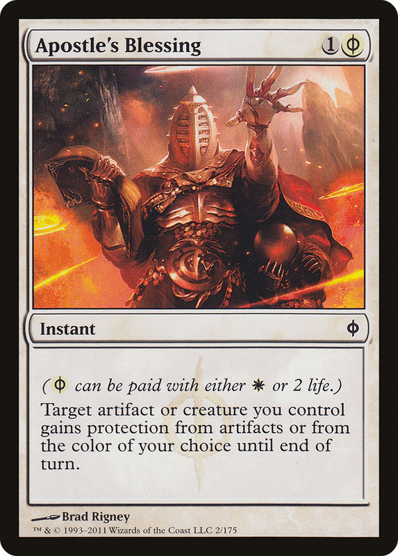 Apostle’s Blessing #2 (MP) New Phyrexia NPH Magic MTG