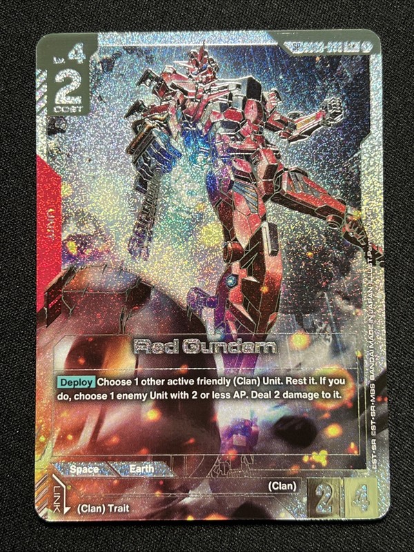 Red Gundam GD03-039 SP R+ Phantom Aria GD04 NM Alt Art