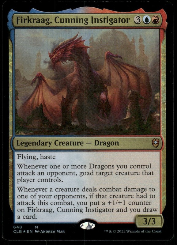 1x Foil Firkraag, Cunning Instigator – Commander: Battle for Baldur’s Gate