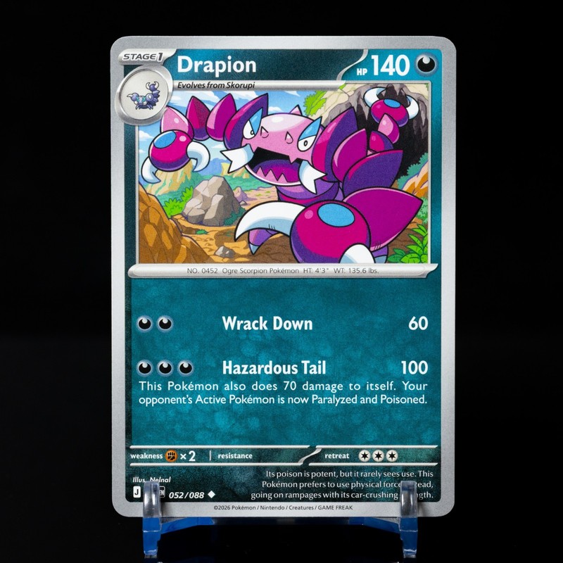 Drapion 052/088 ME03:Perfect Order Pokémon TCG NM