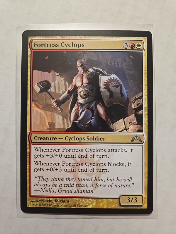 Fortress Cyclops – Gatecrash – LP – Uncommon – Creature – MTG