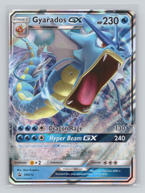 Gyarados GX Promo SM Promos SM212 NM