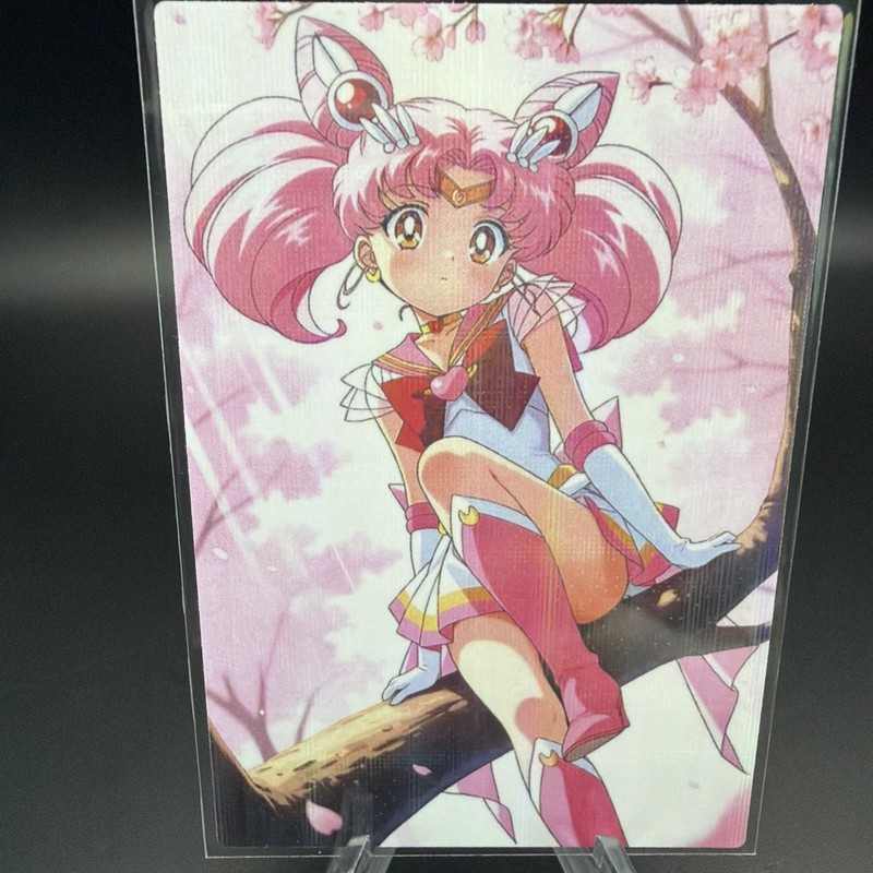 Sailor Chibi Moon Holographic Anime Collectible Trading Card gallery