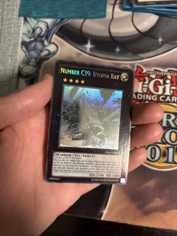 (MC) Yugioh! Number C39: Utopia Ray - ORCS-EN040 - Ghost Rare - Unlimited VLP gallery