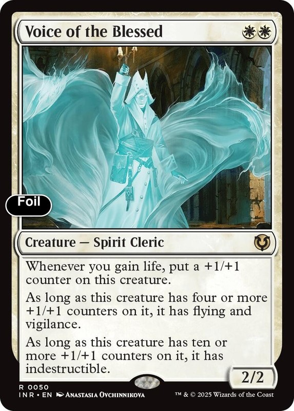 Voice of the Blessed [Innistrad Remastered] NM Foil – Magic