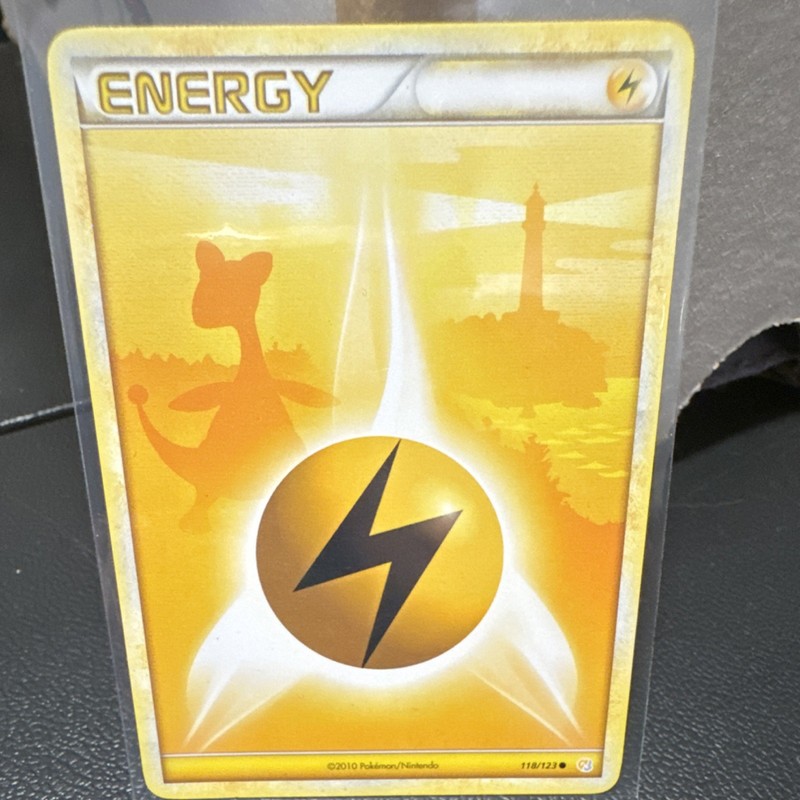 The Pokémon Company Lightning Energy 118/123 HGSS Regular Common Eng Unlimited
