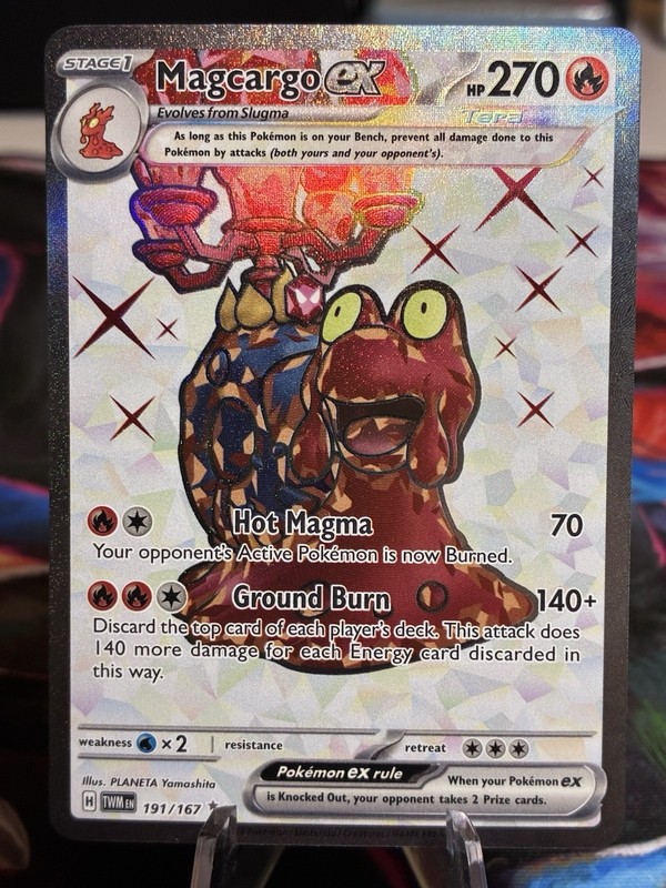 Magcargo ex 191/167 Sv06: Twilight Masquerade Holo