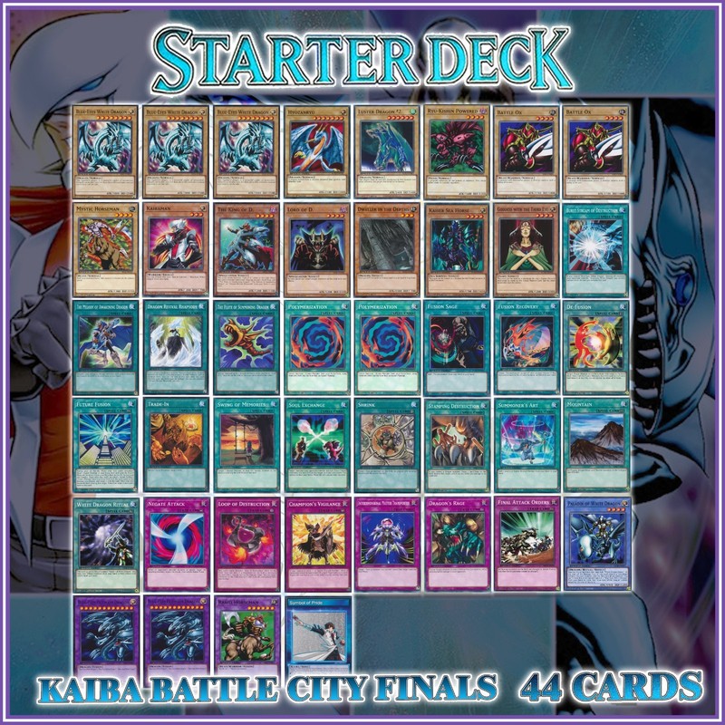 Kaiba BLUE EYES WHITE ULTIMATE DRAGON Starter Deck 44 | Battle City Final YuGiOh gallery