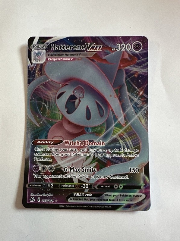 Hatterene VMAX 066/159 Crown Zenith Holo