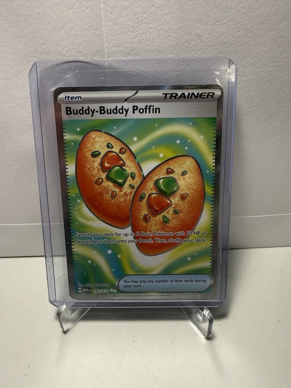 Pokémon TCG Rare Candy Buddy Poffin 167/132 Trainer Mega EVO