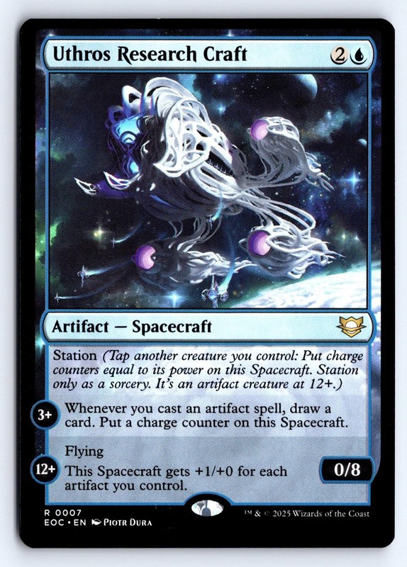 Uthros Research Craft 7 Commander: Edge of Eternities Magic: The Gathering NM