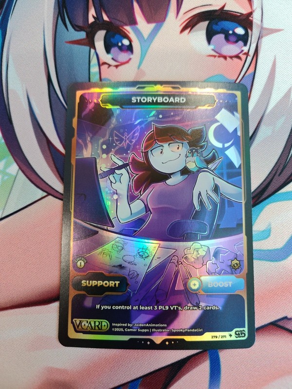 VCard Divine Chaos 1st Edition Storyboard Secret Rare 279/271