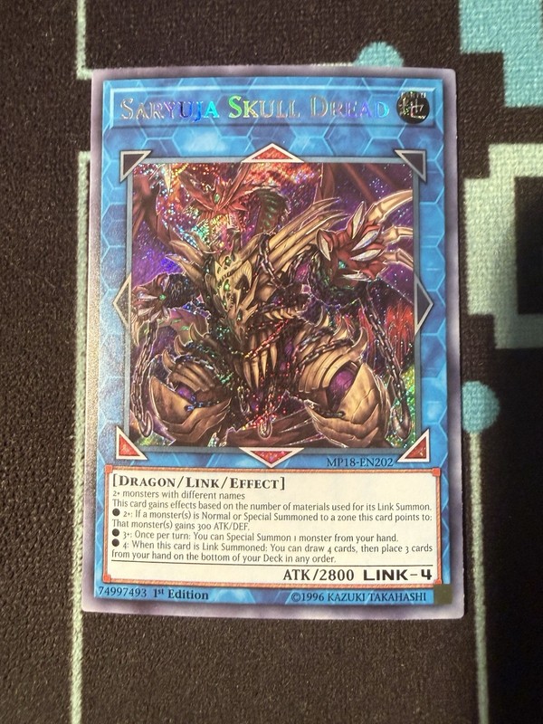 Saryuja Skull Dread MP18-EN202 2018 Mega-Tins Mega Pack 1st Edition