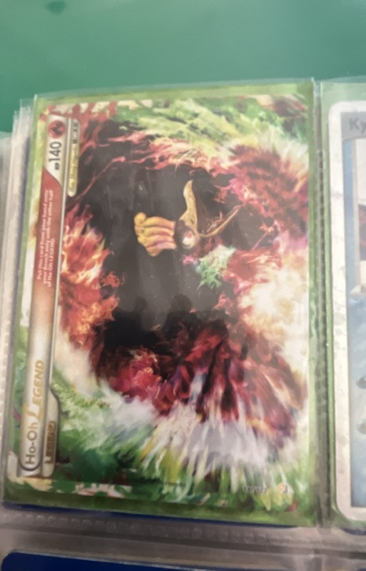 Ho-Oh Legend (Top) 111/123 Heartgold & Soulsilver Holo