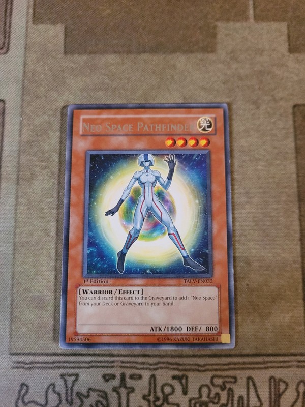 YUGIOH NEO SPACE PATHFINDER TAEV RARE 1ST VLP/LP + NEO SPACE DP03 COMMON 1ST NM gallery