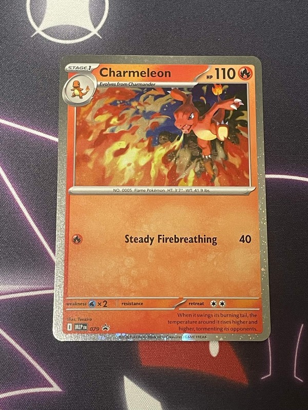 Charmeleon Chaos Rising Cosmos Holo 079 Black Star Promo US Seller Ships FastNM