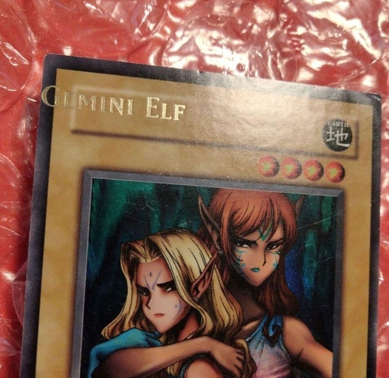 Error Misalignment Name Gemini Elf IOC-SE1 Limited Edition Ultra Rare YuGiOh