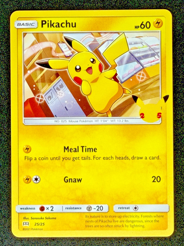 2021 Pokemon 25th Anniversary Celebrations McDonalds PICK A CARD!!