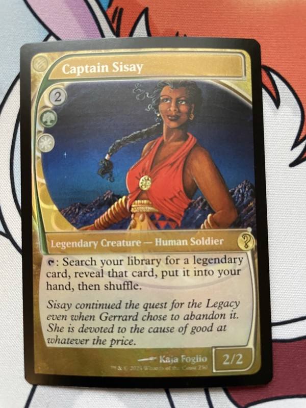 Captain Sisay *FOIL FUTURE SIGHT* Mystery Booster 2 (2024) MTG MB2 M/NM