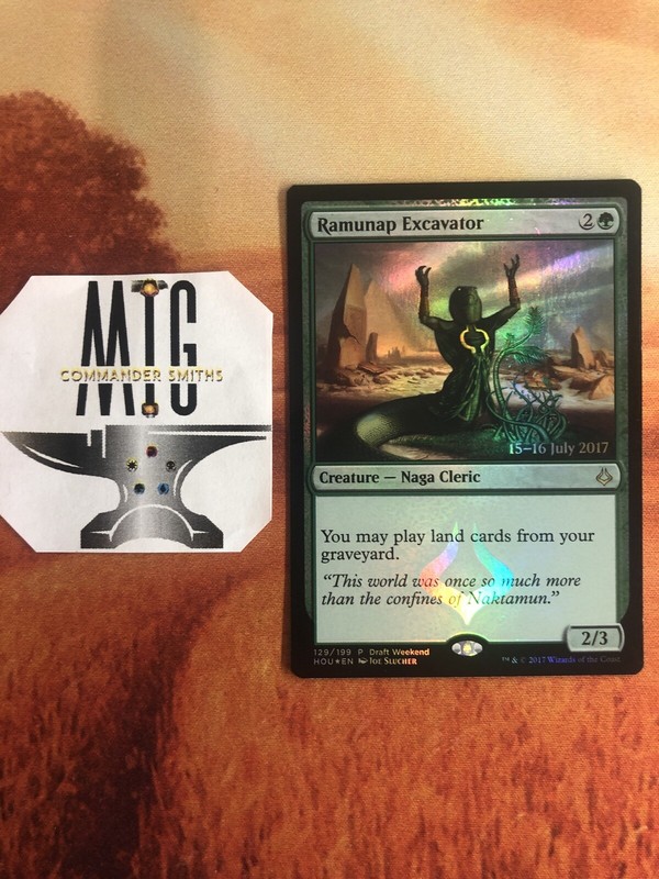 1x Ramunap Excavator Launch Party Promo FOIL X 1 MTG NM Mint Hour of Devastation