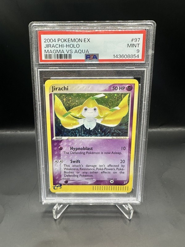 Jirachi – Pokemon Team Magma & Team Aqua #97 PSA 9