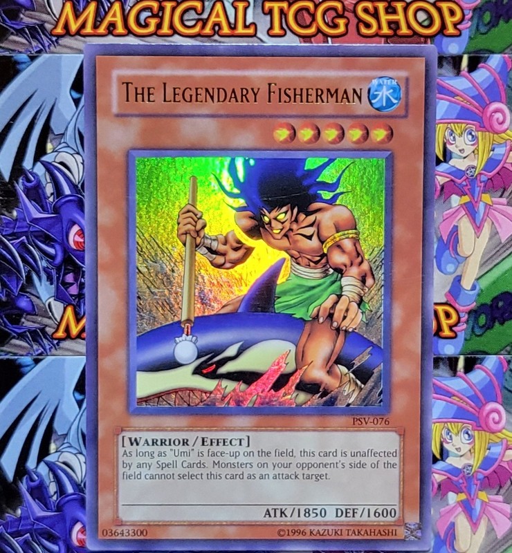 Yugioh The Legendary Fisherman Pharaoh’s Servant Ultra Rare PSV-076