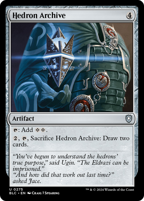 Hedron Archive – 275 – BLC – Near Mint – MTG