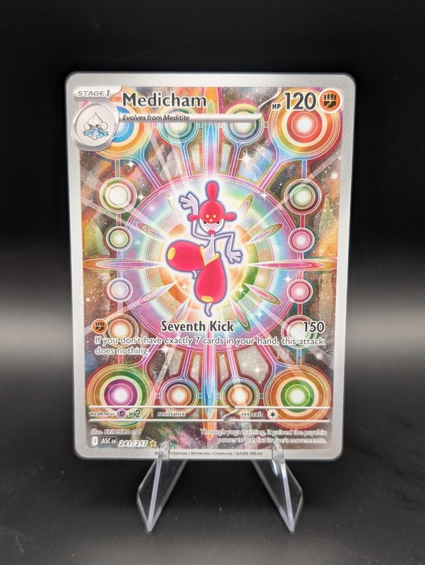 Medicham 241/217 Me: Ascended Heroes Holo IR NM