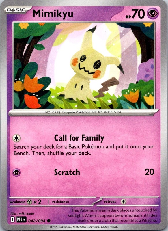 MIMIKYU – 042/094 – PHANTASMAL FLAMES – – LP