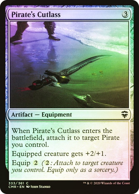 MTG FOIL Pirate’s Cutlass – Commander Legends #333