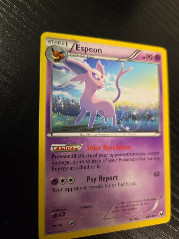 Espeon 48/108 Dark Explorers Regular Mp-Lp gallery