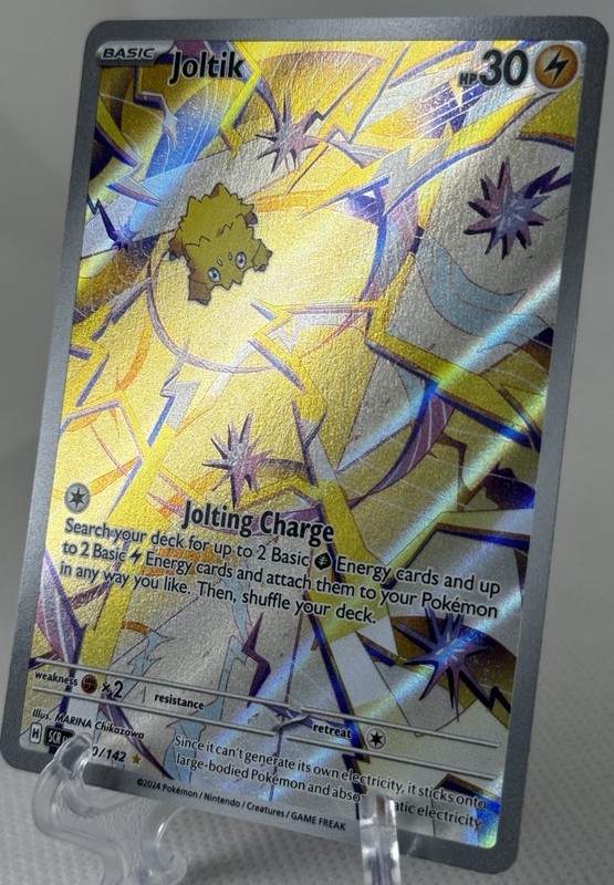 Joltik 150/142 Sv07 Stellar Crown Illustration Rare Full Art Holo English