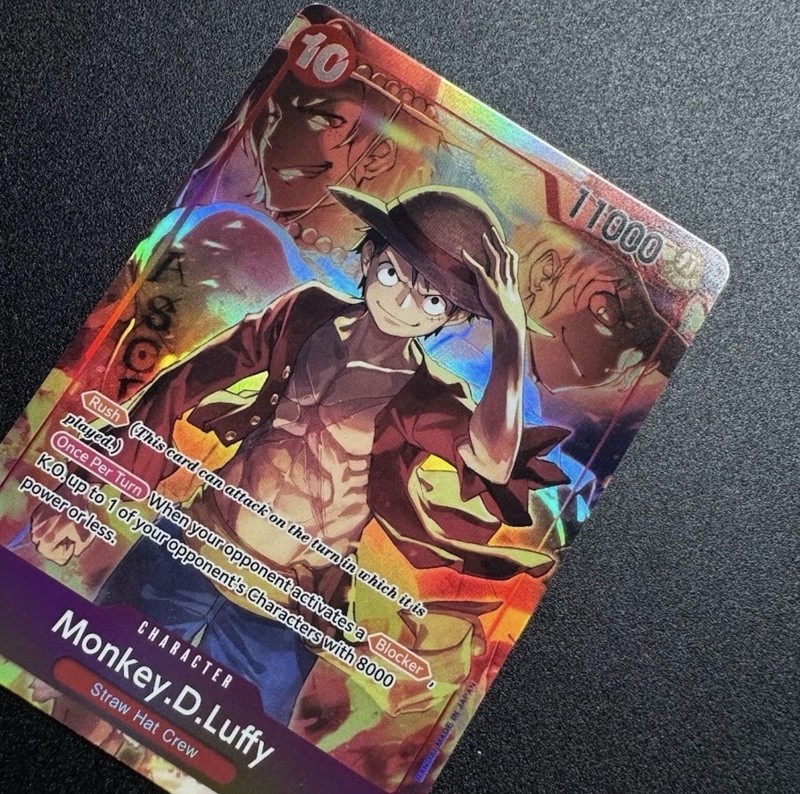 4x Monkey.D.Luffy ST10-006 SR Treasure Booster Set Promo One Piece TCG English gallery