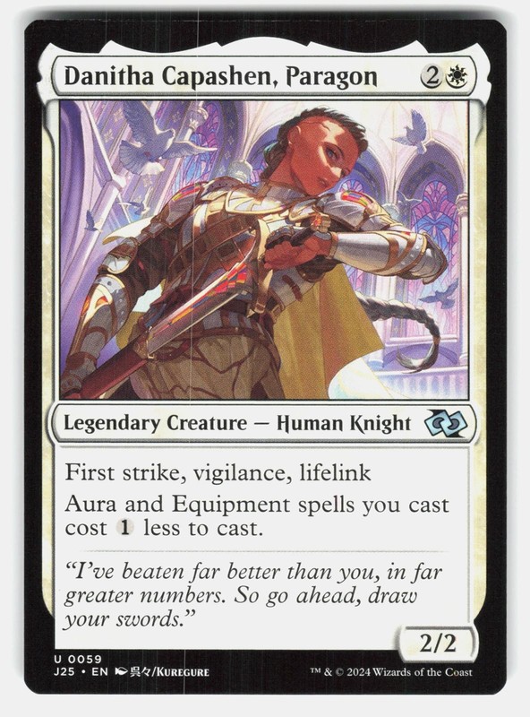 DANITHA CAPASHEN, PARAGON (ANIME) – Magic: The Gathering – KUREGURE LP