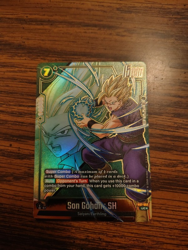 Dragon Ball Super Son Gohan SH (Alternate Art) Wish For Shenron FB07-057 UC