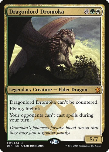 Dragonlord Dromoka DTK LP MTG