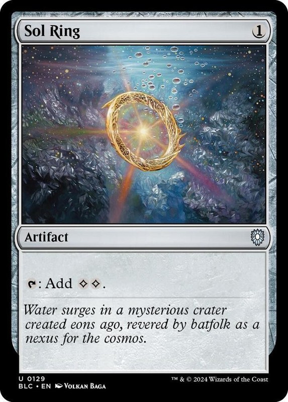 1x Sol Ring – Commander: Bloomburrow – NM – MTG