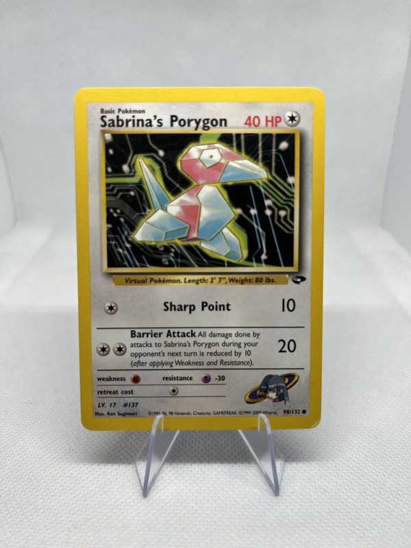 Sabrina’s Porygon 98/132 Unlimited Gym Challenge