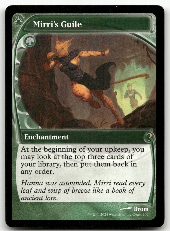 Mirri’s Guile (Future Sight) #209 (NM) Mystery Booster 2 MB2 Magic MTG