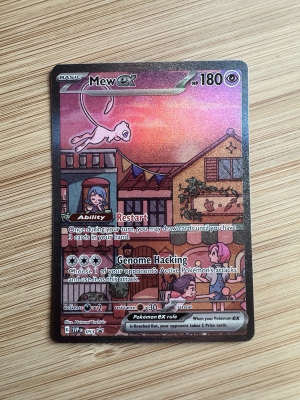 Mew ex – 053 #53 (Holo) (LP) SV: Scarlet & Violet Promo Cards SVP Pokemon