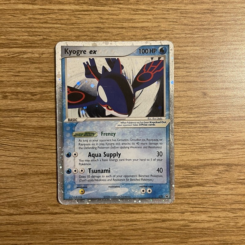 Kyogre ex – 037 (EX Collector’s Tins) 037 Nintendo Holo MP