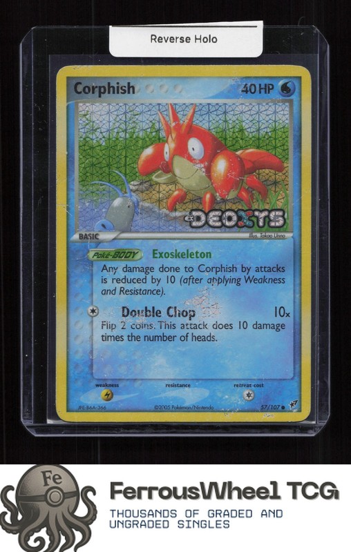 Corphish 57/107 – Deoxys – Reverse Holo (HP-/DMG)