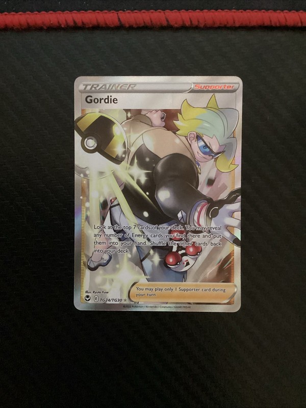 Pokemon – Gordie TG24/TG30 Silver Tempest Full Art NM
