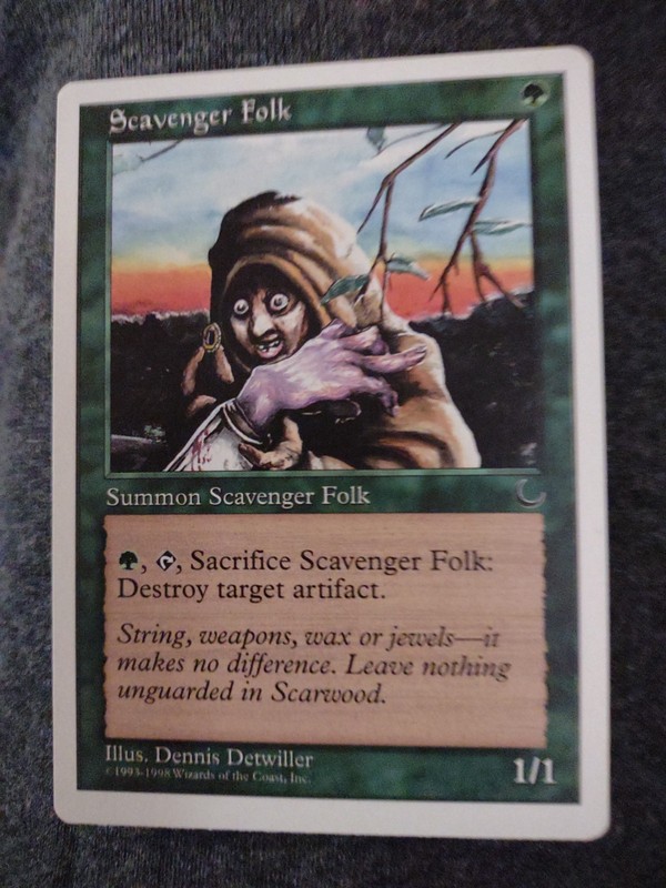 Magic the Gathering MTG Scavenger Folk (62) Anthologies CCG NM+
